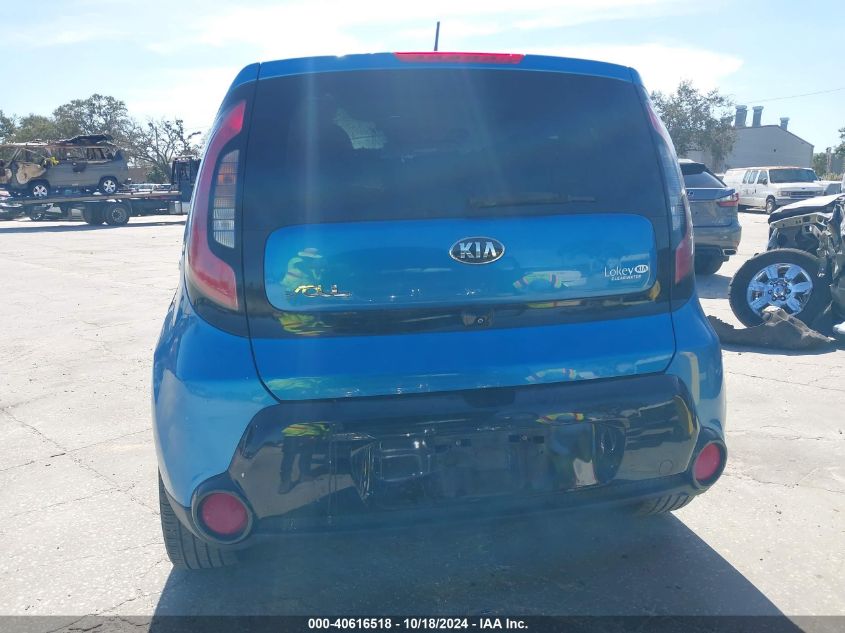 2016 Kia Soul + VIN: KNDJP3A54G7367142 Lot: 40616518