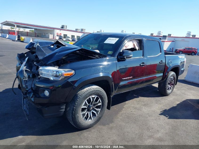 2020 Toyota Tacoma Trd Sport VIN: 5TFCZ5AN5LX237668 Lot: 40616526