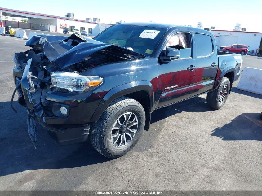 2020 Toyota Tacoma Trd Sport VIN: 5TFCZ5AN5LX237668 Lot: 40616526