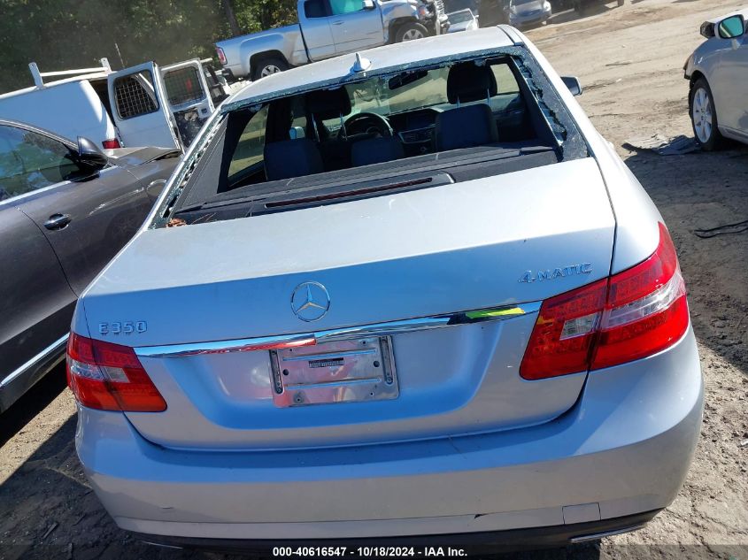 2010 Mercedes-Benz E 350 4Matic VIN: WDDHF8HB2AA102603 Lot: 40616547