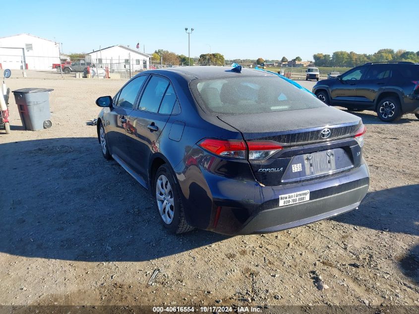 2020 Toyota Corolla Le VIN: 5YFEPRAE4LP127862 Lot: 40616554