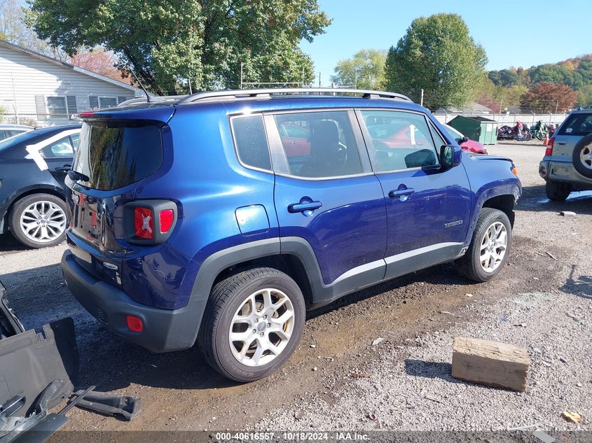 2016 JEEP RENEGADE LATITUDE - ZACCJBBT1GPC54690