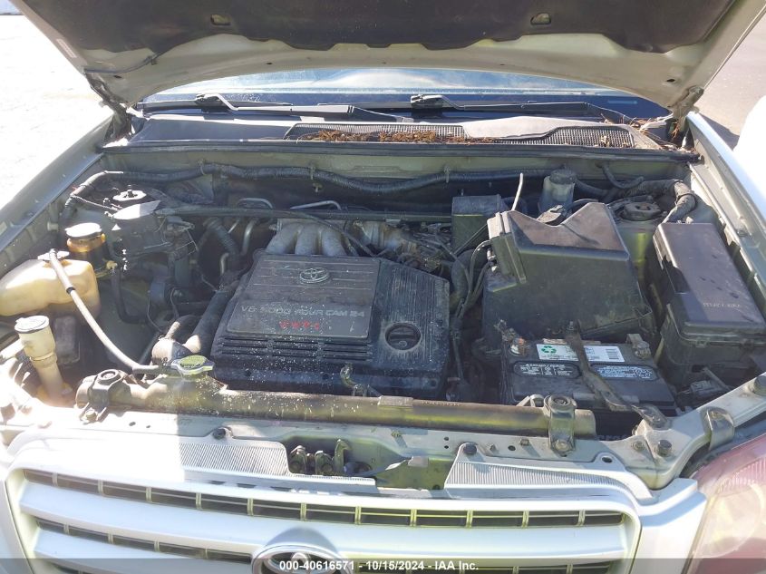 2001 Toyota Highlander V6 VIN: JTEGF21A110005981 Lot: 40616571