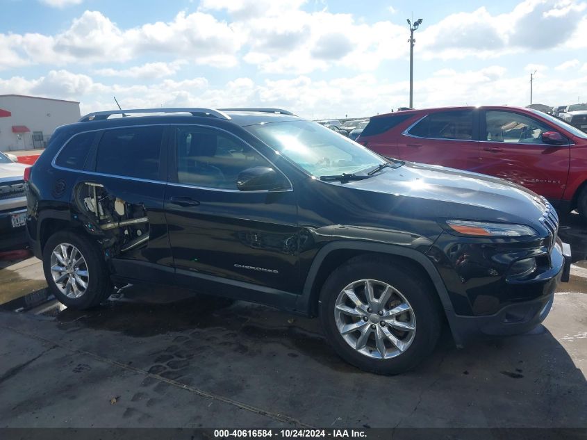 2015 Jeep Cherokee Limited VIN: 1C4PJMDSXFW719647 Lot: 40616584