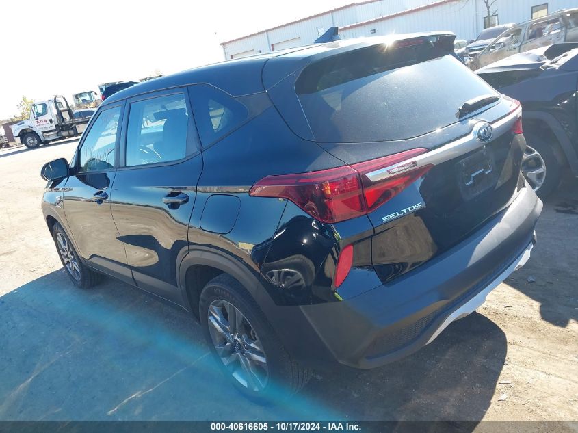 2021 Kia Seltos Lx VIN: KNDEPCAA3M7110371 Lot: 40616605