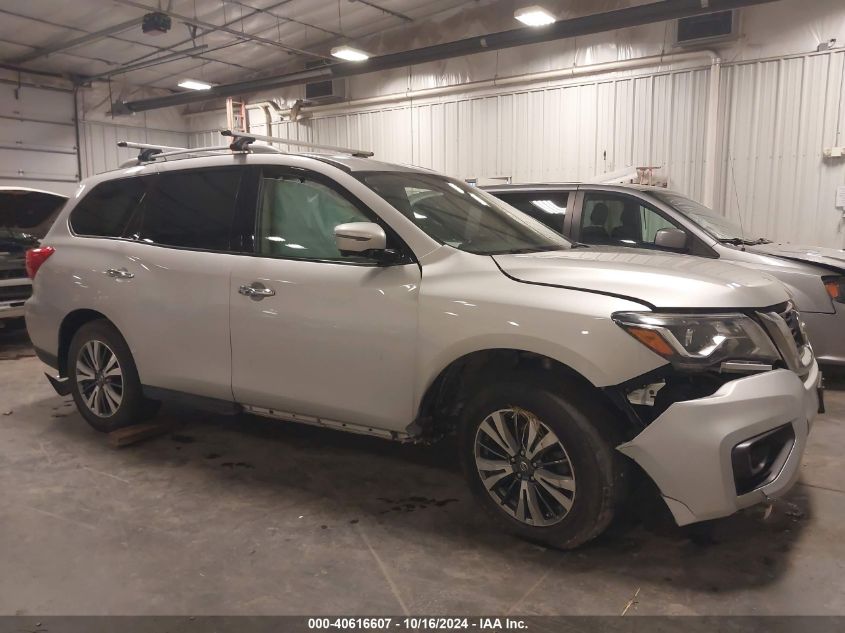 2017 Nissan Pathfinder Sl VIN: 5N1DR2MMXHC619534 Lot: 40616607