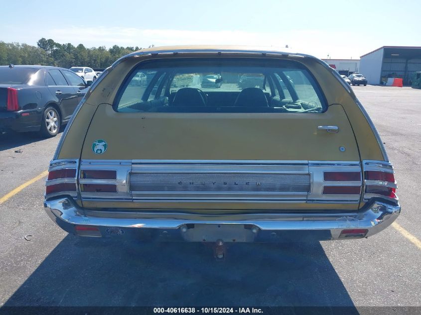 1972 Chrysler Town & Country VIN: CP45M2C246618 Lot: 40616638