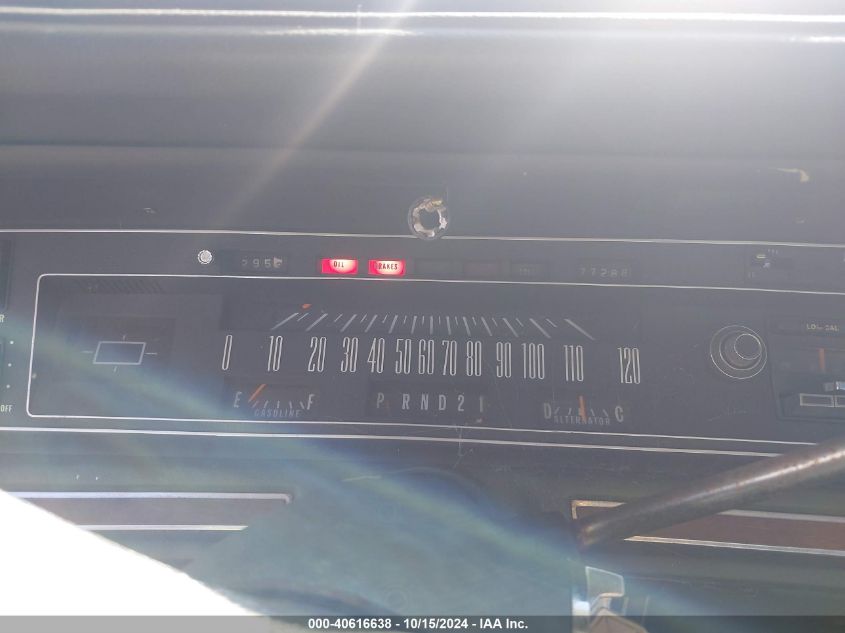 1972 Chrysler Town & Country VIN: CP45M2C246618 Lot: 40616638