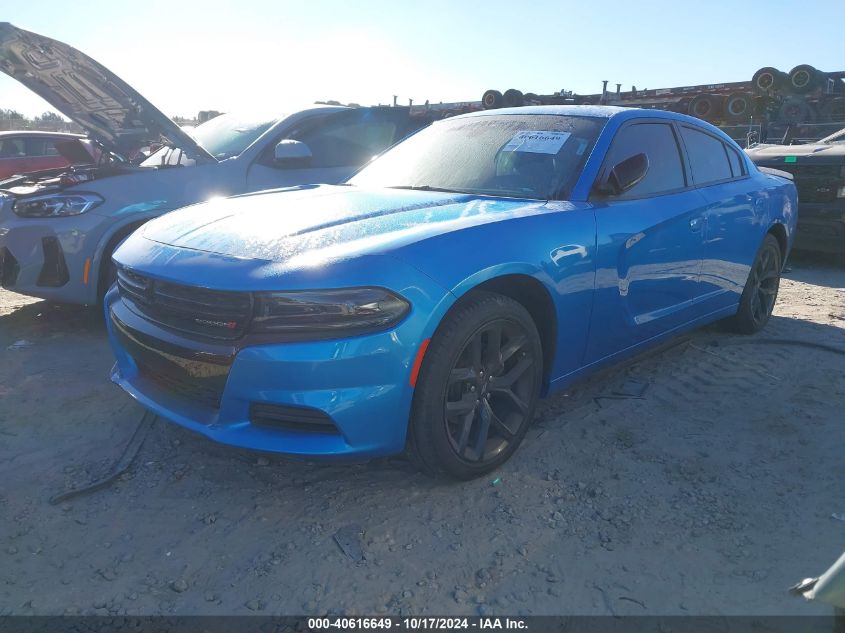 2023 Dodge Charger Sxt VIN: 2C3CDXBG2PH600811 Lot: 40616649