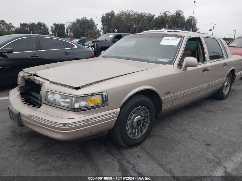 1997 Lincoln Town Car Executive VIN: 1LNLM81W6VY754706 Lot: 40616650