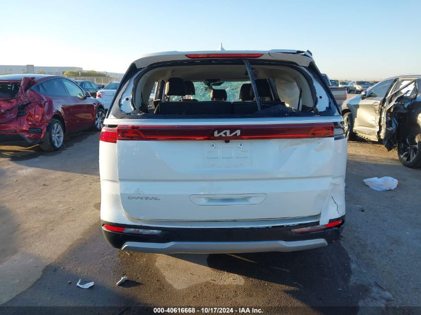 2023 Kia Carnival Mpv Lx Seat Package VIN: KNDNB4H31P6211818 Lot: 40616668