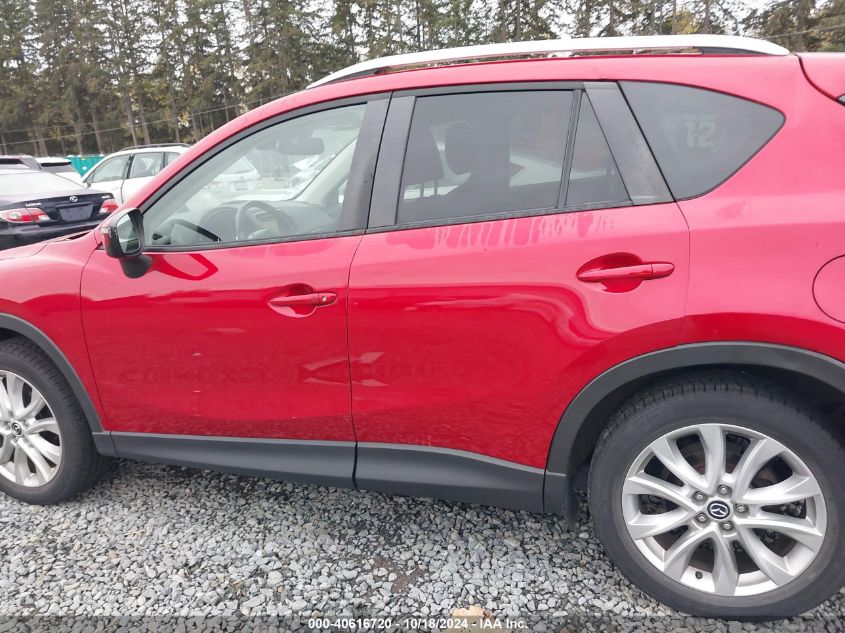 2015 Mazda Cx-5 Grand Touring VIN: JM3KE4DY6F0488372 Lot: 40616720