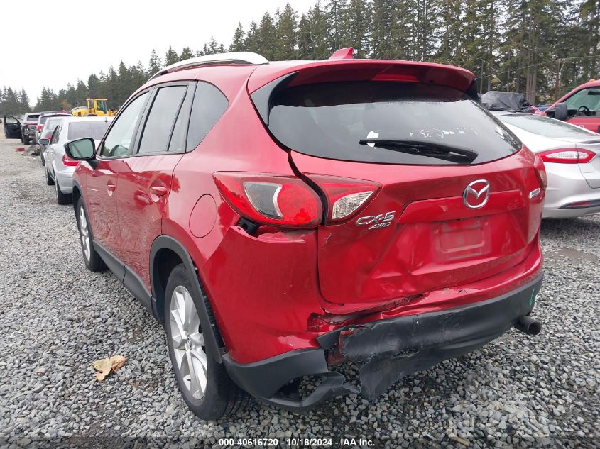 2015 Mazda Cx-5 Grand Touring VIN: JM3KE4DY6F0488372 Lot: 40616720