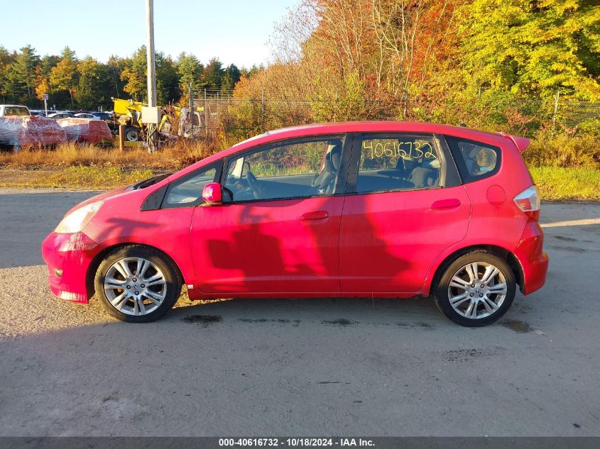 2009 Honda Fit Sport VIN: JHMGE87429S039146 Lot: 40616732