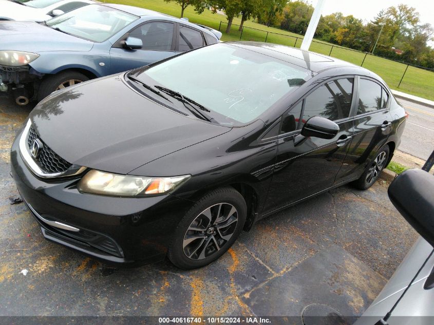 2014 Honda Civic Ex VIN: 19XFB2F84EE024300 Lot: 40616740