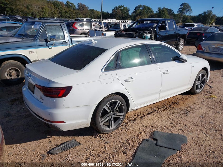 VIN WAUENAF46JN020424 2018 AUDI A4 2.0T PREMIUM/2.0T TECH PREMIUM
