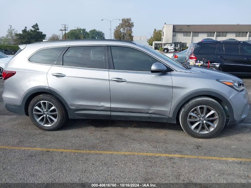 2018 Hyundai Santa Fe Se VIN: KM8SM4HF2JU274206 Lot: 40616760