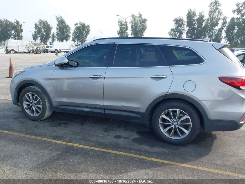 2018 Hyundai Santa Fe Se VIN: KM8SM4HF2JU274206 Lot: 40616760