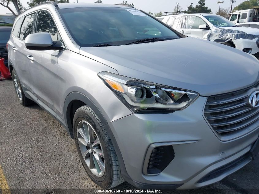 2018 Hyundai Santa Fe Se VIN: KM8SM4HF2JU274206 Lot: 40616760