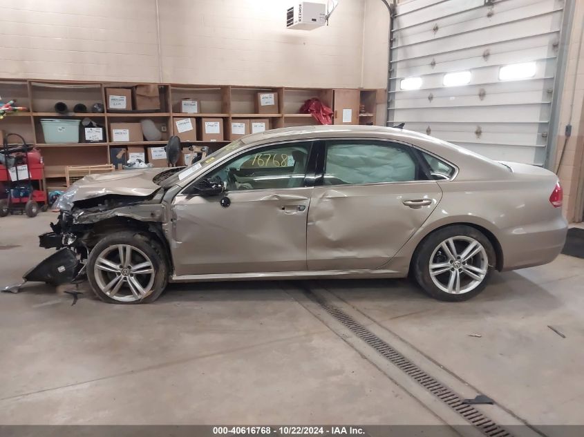 2015 VOLKSWAGEN PASSAT VIN: 1VWBV7A34FC069855