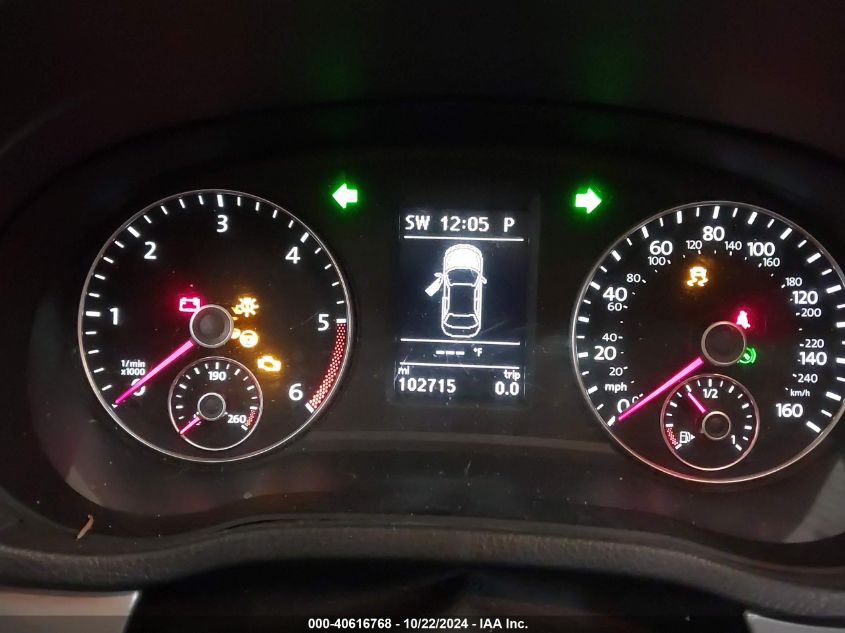 2015 VOLKSWAGEN PASSAT VIN: 1VWBV7A34FC069855