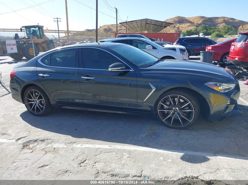 VIN KMTG34LE7KU015385 2019 GENESIS G70 3.3T DESIGN