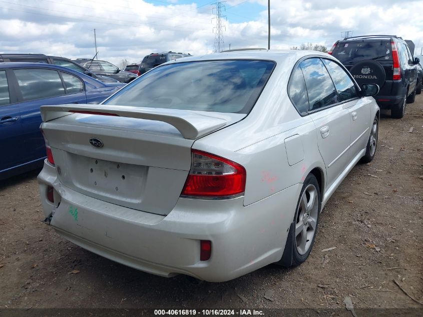 2008 Subaru Legacy 2.5I Limited VIN: 4S3BL626787220114 Lot: 40616819