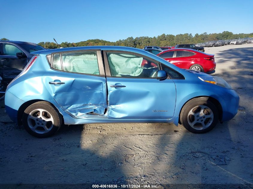 2013 Nissan Leaf Sv VIN: 1N4AZ0CP8DC406248 Lot: 40616836