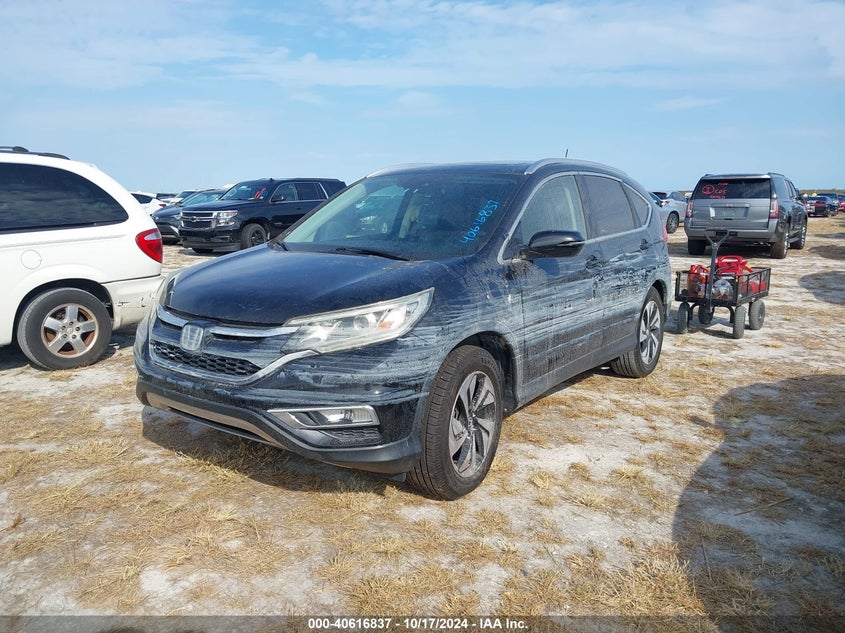 2015 HONDA CR-V TOURING - 5J6RM4H97FL006207