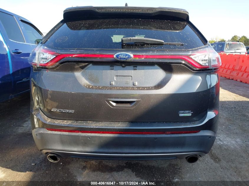 2018 Ford Edge Sel VIN: 2FMPK3J90JBB96086 Lot: 40616847