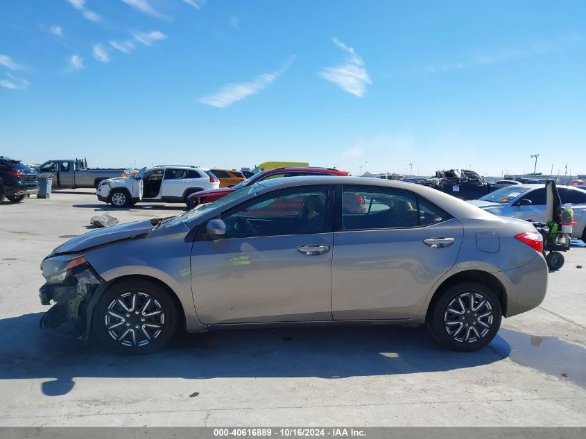 2015 Toyota Corolla Le VIN: 5YFBURHE1FP277157 Lot: 40616889