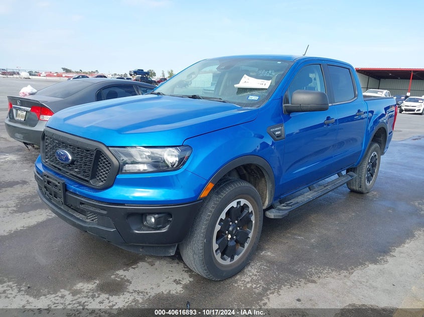 VIN 1FTER4EH9MLE00435 2021 FORD RANGER XL