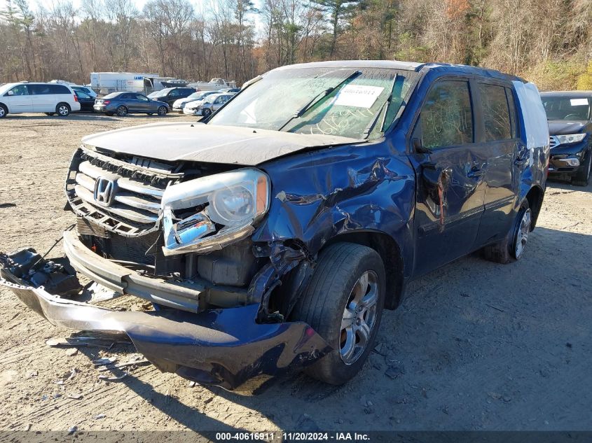 VIN 5FNYF4H47FB016836 2015 Honda Pilot, EX no.2