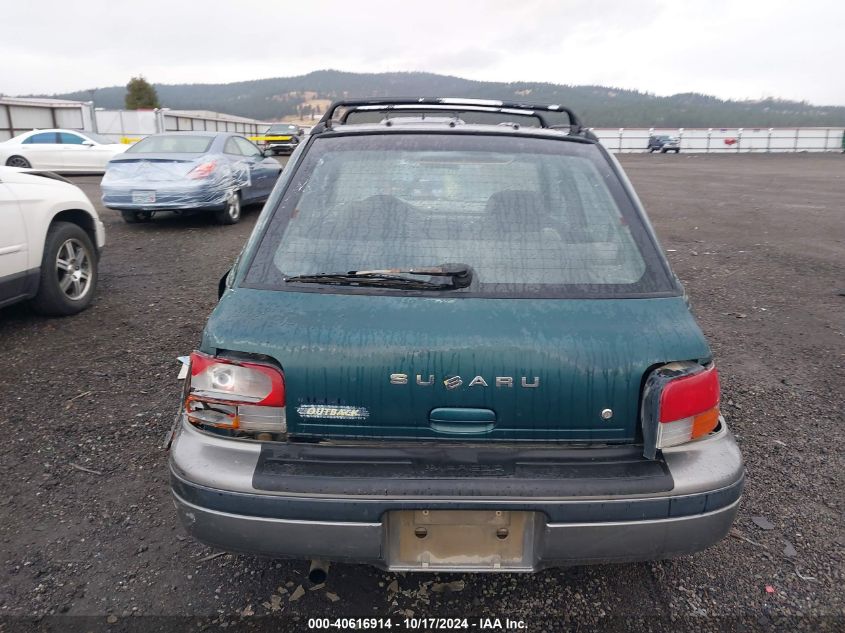 1996 Subaru Impreza Outback VIN: JF1GF485XTG811908 Lot: 40616914