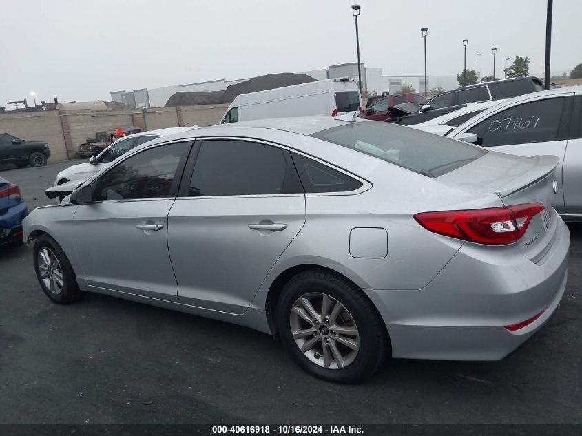 2017 HYUNDAI SONATA - 5NPE24AF8HH445319