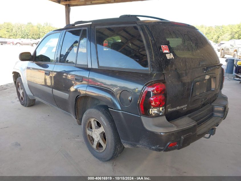 2005 Chevrolet Trailblazer Ls VIN: 1GNDS13SX52218013 Lot: 40616919