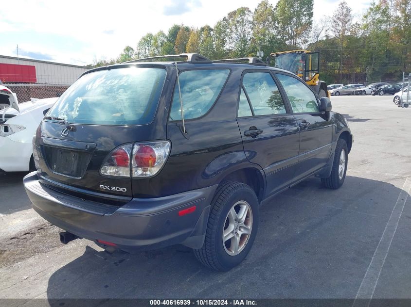 2002 Lexus Rx 300 VIN: JTJHF10U820238981 Lot: 40616939