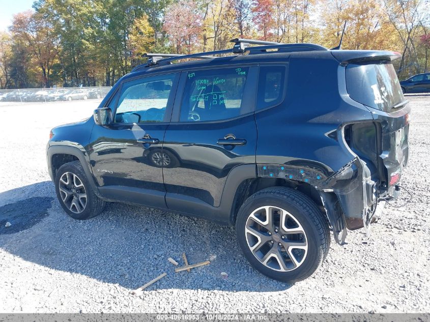 2018 Jeep Renegade Latitude VIN: ZACCJBBB3JPJ09929 Lot: 40616953