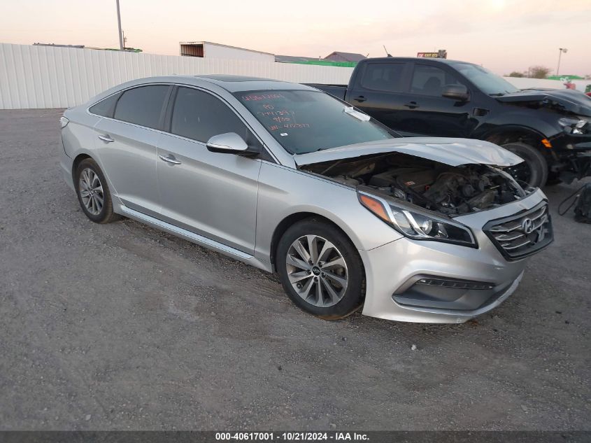 2016 Hyundai Sonata Sport VIN: 5NPE34AF4GH412877 Lot: 40617001