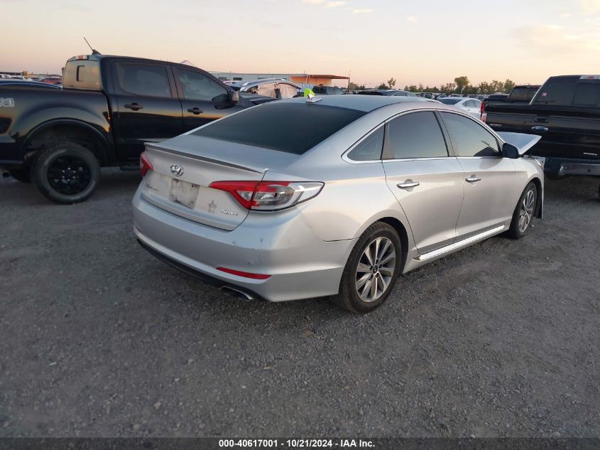 2016 Hyundai Sonata Sport VIN: 5NPE34AF4GH412877 Lot: 40617001