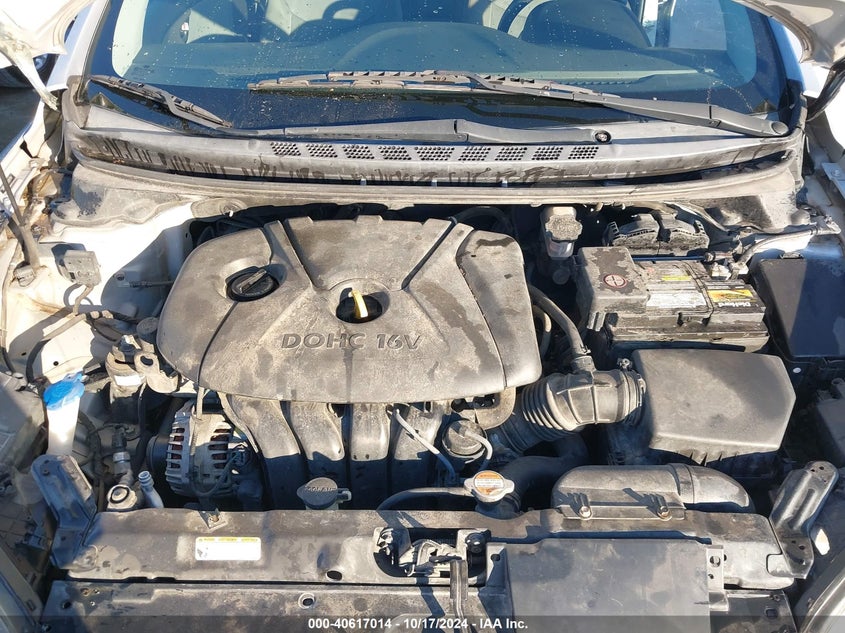 2012 HYUNDAI ELANTRA VIN: 5NPDH4AE6CH084344