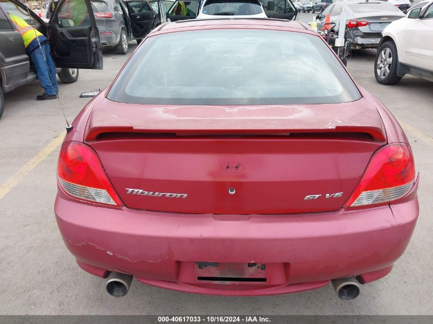 2005 Hyundai Tiburon Gt/Se VIN: KMHHN65F15U167581 Lot: 40617033