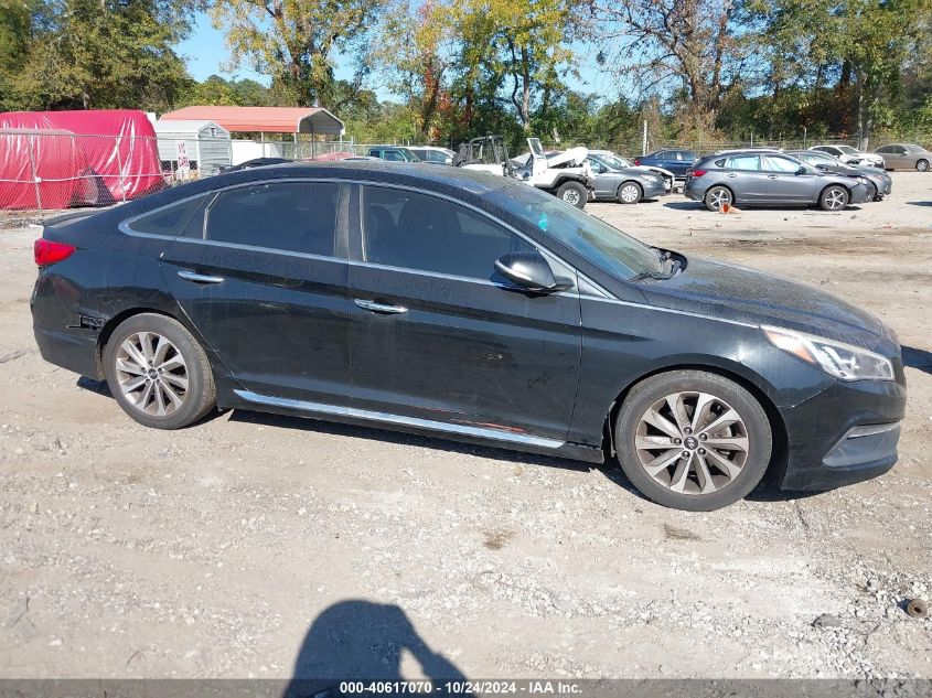 2016 Hyundai Sonata Sport VIN: 5NPE34AF3GH283093 Lot: 40617070