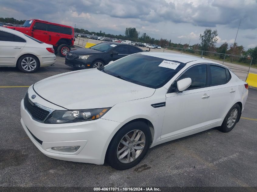2013 Kia Optima Lx VIN: 5XXGM4A76EG331080 Lot: 40617071