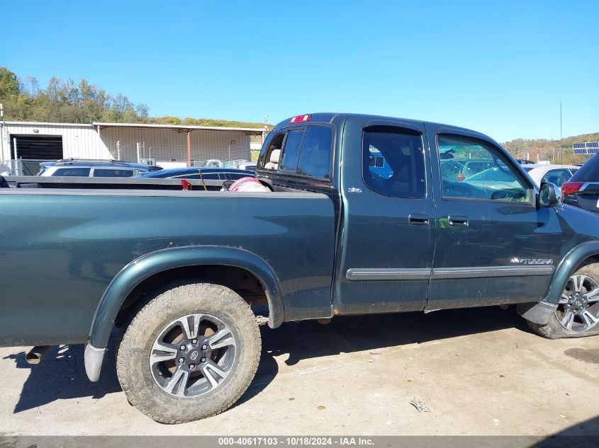 2005 Toyota Tundra Sr5 V8 VIN: 5TBBT44135S470434 Lot: 40617103