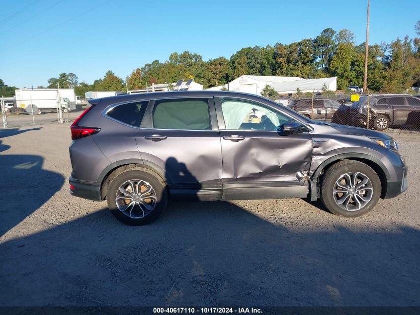 2022 Honda Cr-V Hybrid Ex-L VIN: 5J6RT6H84NL025835 Lot: 40617110