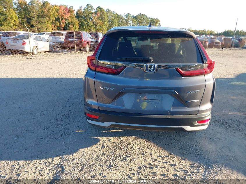 2022 Honda Cr-V Hybrid Ex-L VIN: 5J6RT6H84NL025835 Lot: 40617110