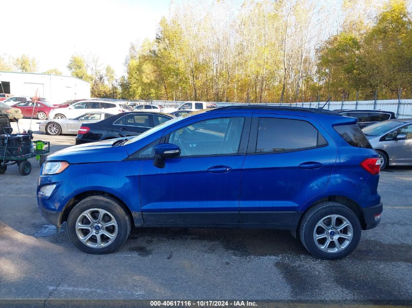 2018 Ford Ecosport Se VIN: MAJ6P1UL9JC186031 Lot: 40617116