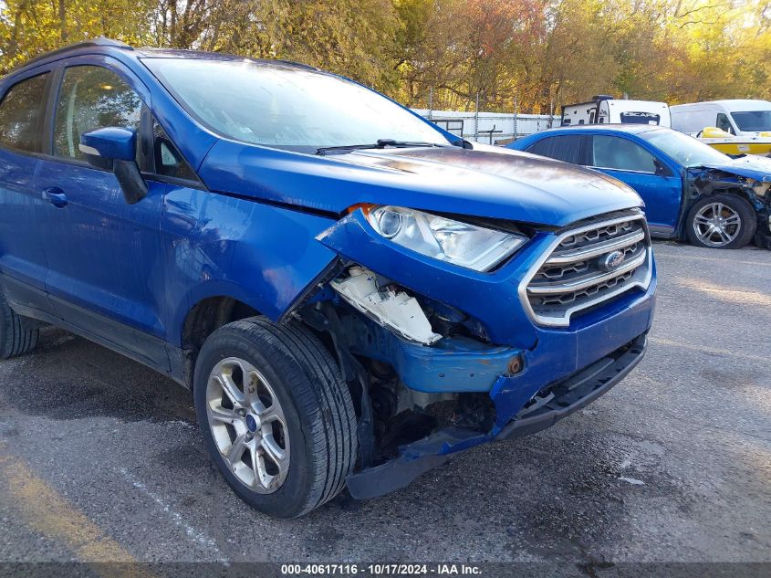 2018 Ford Ecosport Se VIN: MAJ6P1UL9JC186031 Lot: 40617116