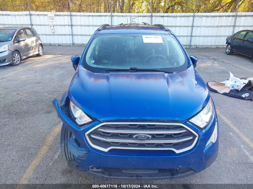 2018 Ford Ecosport Se VIN: MAJ6P1UL9JC186031 Lot: 40617116